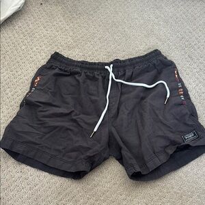 Wowie 5 Inch Inseam Men's Black Shorts